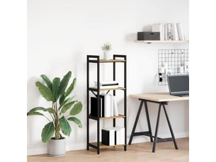 Étagère de rangement 40 x 30 x 119 cm bois d'ingénierie chêne artisanal