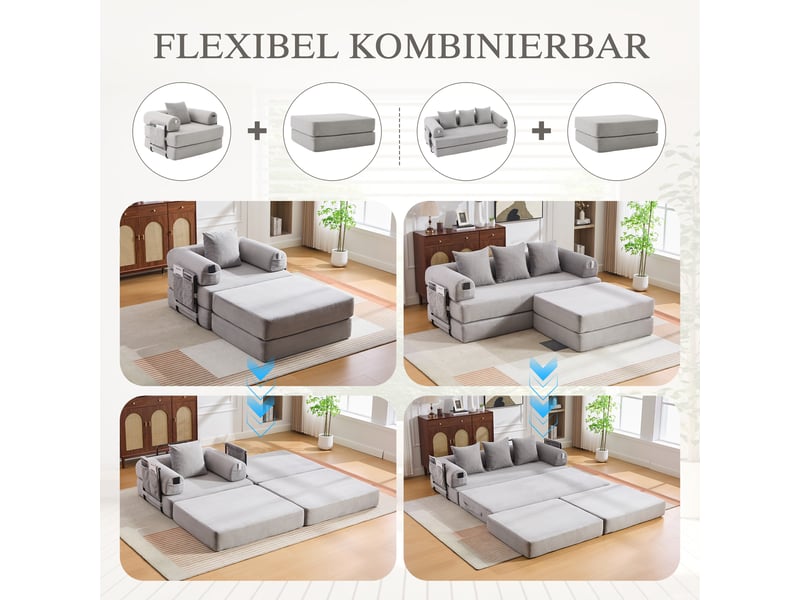 Chaise de compression en corde avec structure en métal robuste - conception ergonomique + rembourrage épais pour un confort durable. Incl. Poche HFSN-1227LG - Conforama C