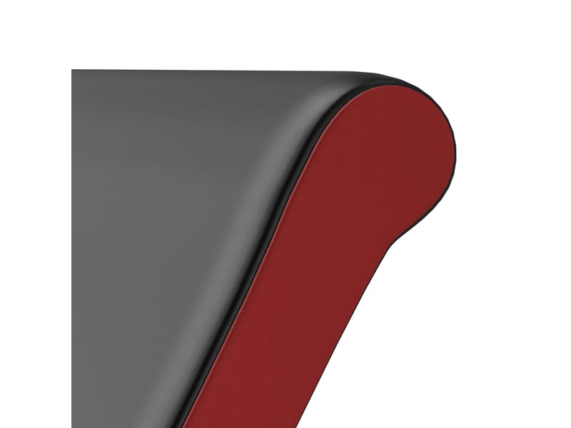  Banc de curl biceps triceps 105x95x80 cm 5 hauteurs de siège polyuréthane (pu) noir  - Conforama C