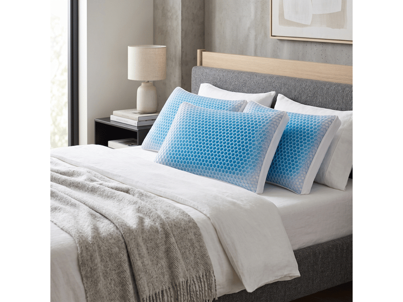 Oreiller ferme microfibre - 40 x 70 cm - housse tpe 3d - collection innovant C07-ORM07 40/70 - Conforama B