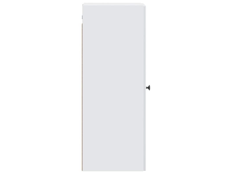  Armoire murale salon, meuble de rangement blanc 33x34,5x90 cm bois d'ingénierie shl1876  - Conforama E
