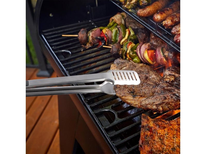  1 pièce pince barbecue, 45 cm pince cuisine inox, pince cuisine, ustensiles pour barbecue, pinces à grill haut de gamme pour la cuisson No Commercial reference - Conforama D