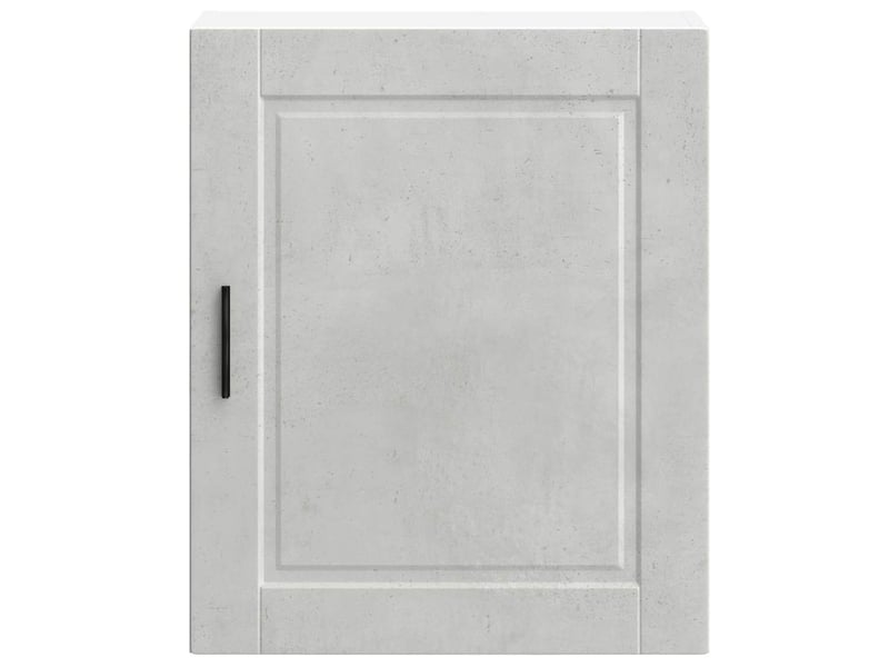  Meuble de rangement, armoire murale de cuisine porto gris béton bois d'ingénierie shl9030  - Conforama E