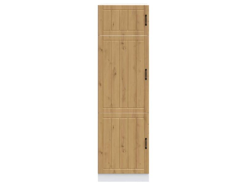 Meuble de rangement, armoire de cuisine lucca chêne artisanal bois d'ingénierie  - Conforama C