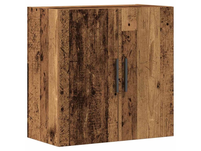  Meuble mural, meuble de rangement salon 60 x 31,5 x 60 cm bois d'ingénierie bois ancien  - Conforama A