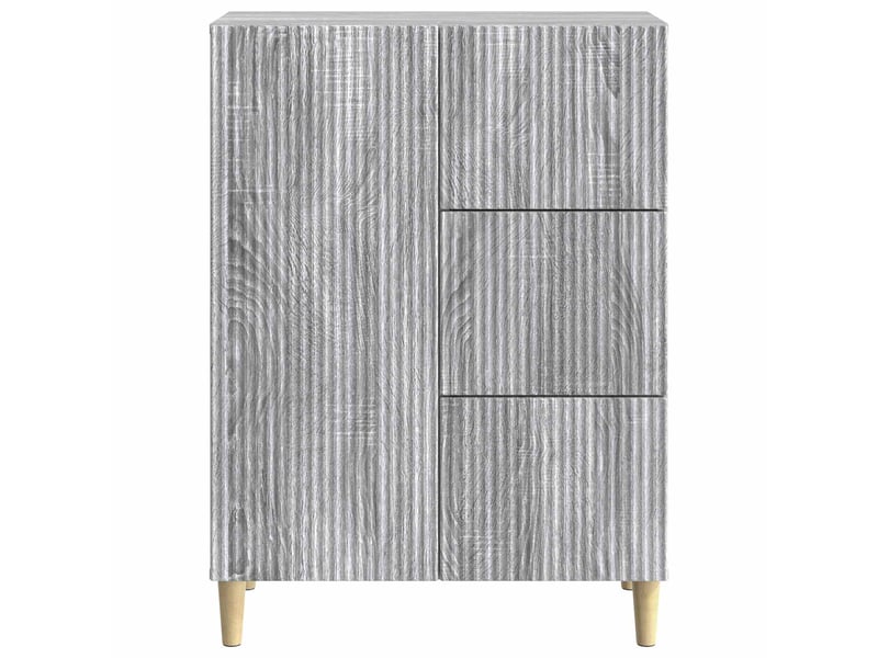 Buffet - bahut - meuble de rangement sonoma gris 66 x 34,5 x 90 cm bois d'ingénierie - Conforama E