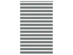 Store zèbre, store de fenêtre gris foncé largeur du tissu 145,9 cm polyester cf48577