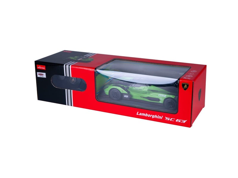  Voiture télécommandée lamborghini sc63 lmdh 1:24 vert 2,4ghz 402206 - Conforama C
