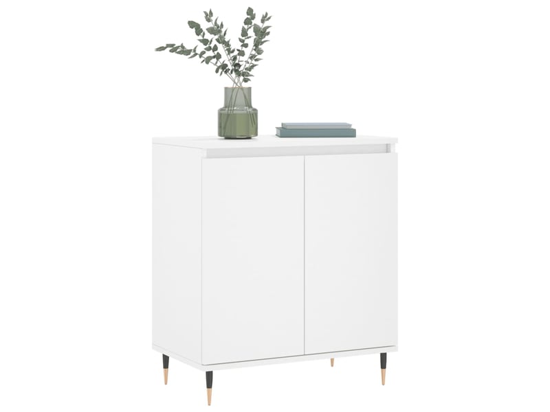  Buffet - bahut - meuble de rangement blanc 60x35x70 cm bois d'ingénierie  - Conforama C
