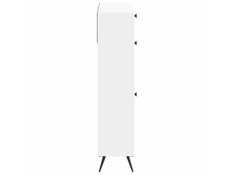  Meuble à chaussure, cabinet à chaussures breda 78x24x103 cm bois d'ingénierie shl5247  - Conforama E
