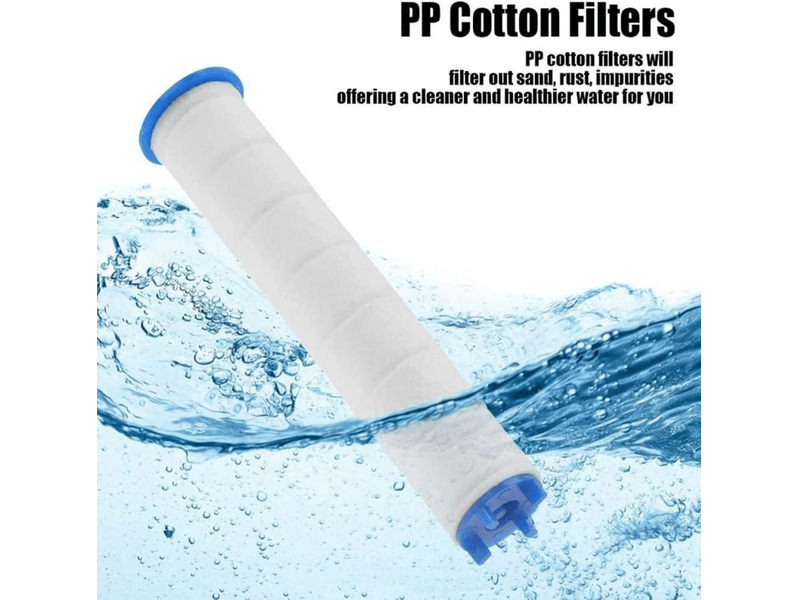 Pièces 9,5 x 2 cm douchtte filtre remplaçable, filtre douchettepour pommeau de douche de amovible, l'osmose inverse, chlore et le fluorure et l - Conforama D