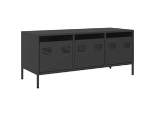 Meuble tv coloris noir 101.5 cm <strong></strong>  <strong></strong>