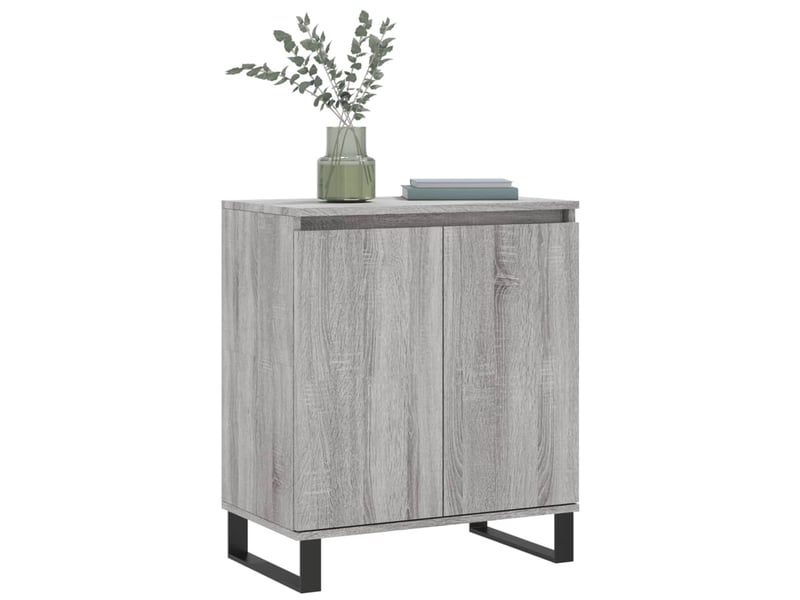  Buffet - bahut - meuble de rangement sonoma gris 60x35x70 cm bois d'ingénierie  - Conforama C