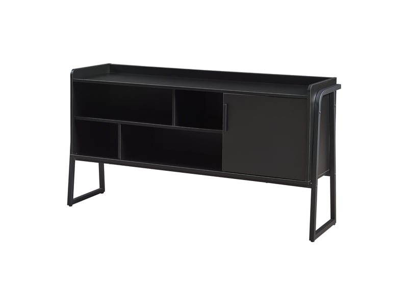  Meuble tv storfjord 120 x 34 x 63 cm noir [en.casa] Storfjord - Conforama A