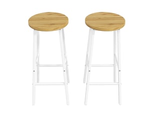 Ensemble table rectangulaire  0 chaise(s) 2 tabouret(s) inclu(s) <strong>STILVORA</strong> <strong></strong> 