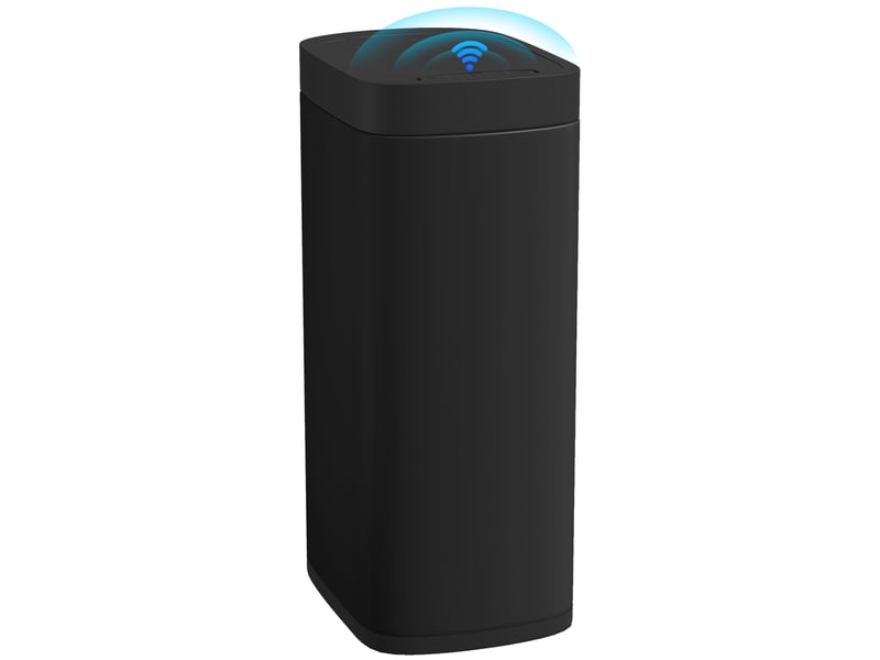  Poubelle de cuisine automatique avec capteur 50l en métal 35,5x26,5x68 cm  - Conforama A