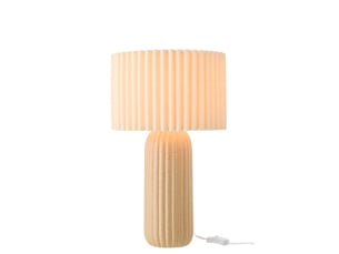 Lampe à poser en céramique ruth 50cm camel