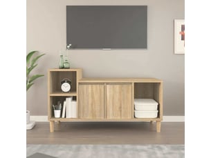 Meuble tv coloris marron 100 cm <strong></strong>  <strong></strong>