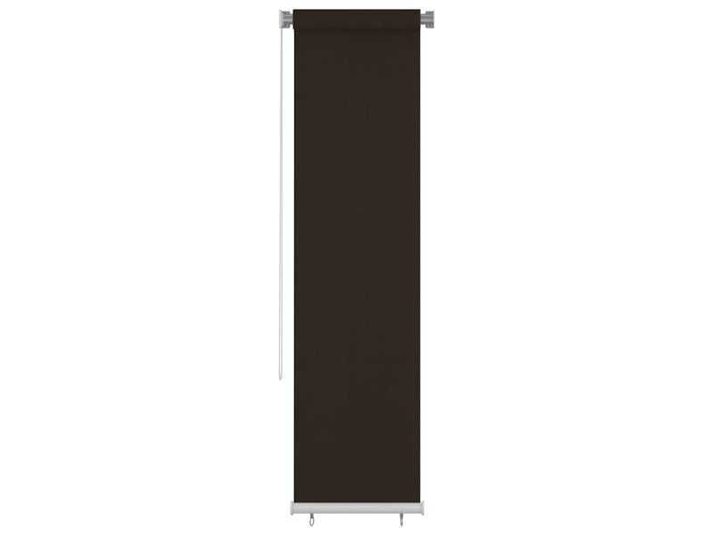  Store enrouleur, store roulant d'extérieur 65 (l) x 230 (h) cm hdpe marron cf47413  - Conforama B