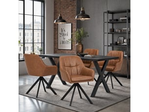 Ensemble table rectangulaire  4 chaise(s)  <strong>GOEURVANT</strong> <strong></strong> 