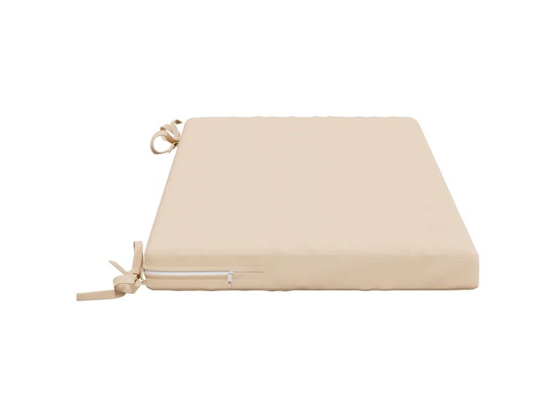  Coussin de banc, coussin d'assise, coussin de canapé soest 100 % polyester crème 60 x 40 x 5 cm cf53244  - Conforama D