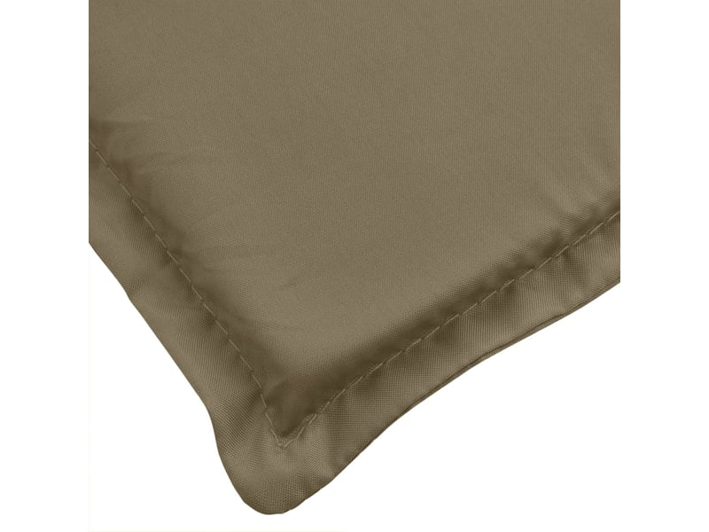  Coussin de banc de jardin, coussin d'assise taupe mélangé 180x50x7 cm tissu cf52840  - Conforama E