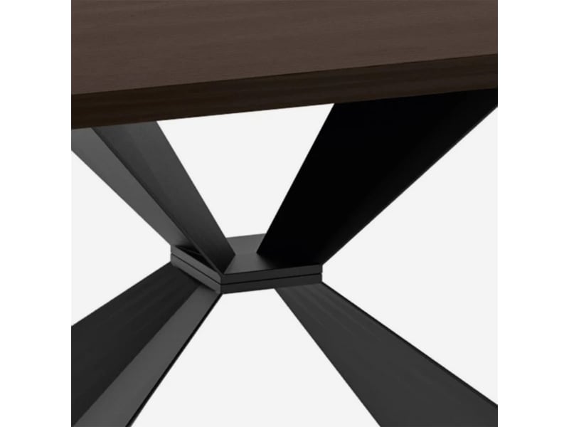  Table extensible en bois plaqué 160240x90 taurus - bois neutre  - Conforama D