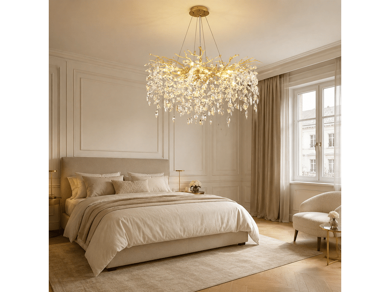  Lustre branches linéaire l 120 cm ASLED-493 - Conforama C