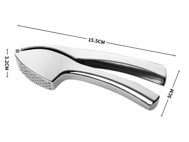  Presse ail professionnel garlic press pratique solide- nettoyage facile pour la cuisine  - Conforama E