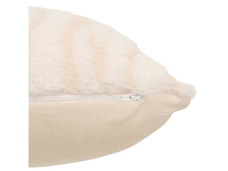 Coussin boucly carré 40x40cm vagues BOUCLY - Conforama C