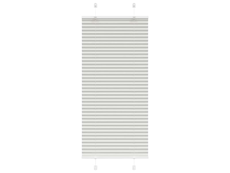  Store plissé, store de fenêtre gris clair 55x150 cm largeur du tissu 54,4 cm cf46892  - Conforama B