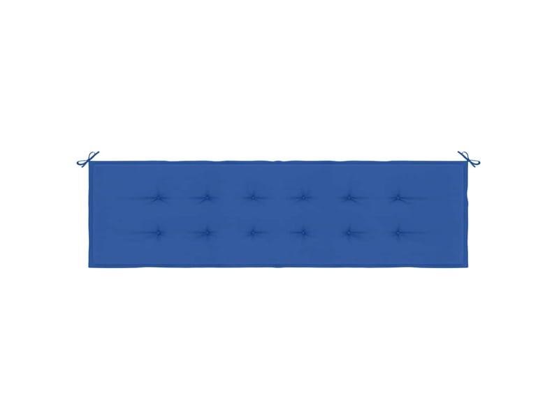 Coussin de banc de jardin, coussin d'assise bleu royal 180x50x3 cm tissu oxford cf52699 - Conforama D