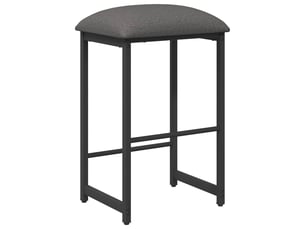 Tabouret de bar, chaise de bar gris clair 40x32x74 cm bois d'ingénierie shl25128
