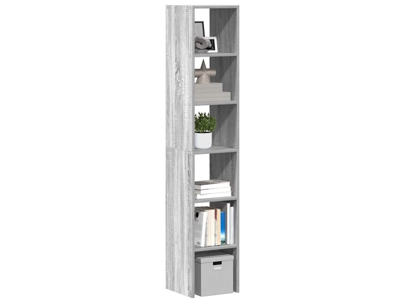 Bibliothèques 2 pcs empilable sonoma gris bois d'ingénierie - Conforama B