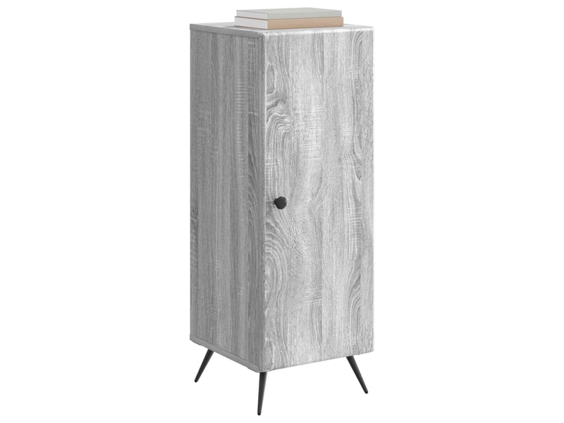  Buffet - bahut - meuble de rangement sonoma gris 33 x 34,5 x 90 cm bois d'ingénierie  - Conforama C