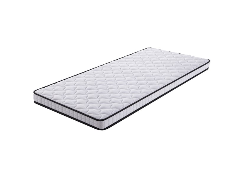  Matelas à ressorts 90×200cm, h3 10 cm, avec modules ergonomiques et soulagement des lombaires, matelas roulé  - Conforama A