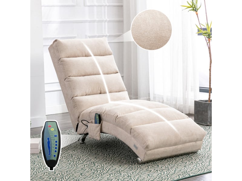  Fauteuil relax électrique lin beige fauteuil relax beige - Conforama B