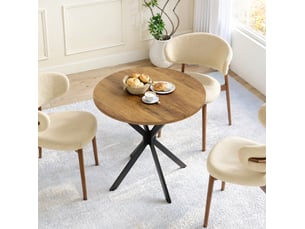 Table basse  coloris bicolore <strong>ELVMI</strong> <strong></strong> - 80 cmx80 cm