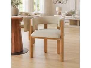 Lot de 4 chaises de salle à manger 47x48x72,5 cm, beige+naturel, garnissage épais, meuble cuisine, meuble salon, métal