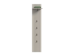 Panneau de penderie station (lxhxp : env. 31x160x27 cm) en cachemire.