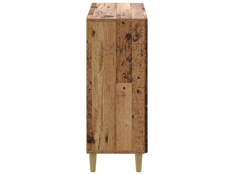  Meuble à chaussures, armoire à chaussures delft 59,5x39,5x90 cm bois ancien  - Conforama E