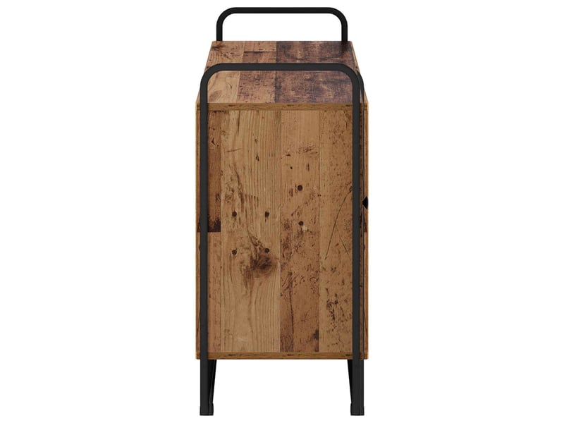  Buffet salon, buffet de rangement bois ancien 102x35x75 cm bois d'ingénierie shl93313  - Conforama E