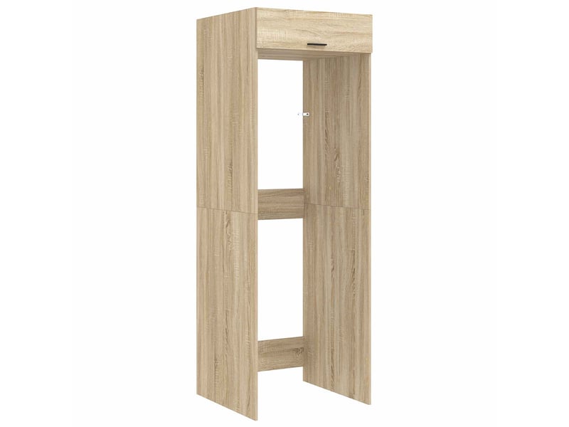  Armoire pour machine à laver sonoma 67,5x68x200 cm  - Conforama A