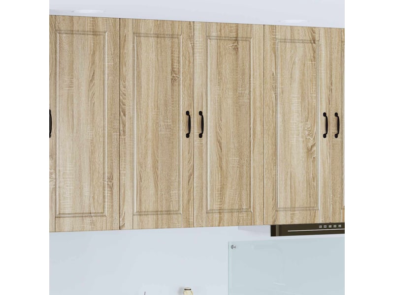 Meuble mural de cuisine, armoire de cuisine chêne sonoma 80x31x100cm shl3382 - Conforama B