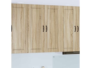 Meuble mural de cuisine, armoire de cuisine chêne sonoma 80x31x100cm shl3382