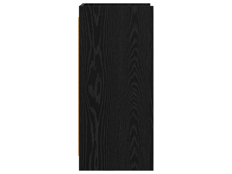  Buffet - bahut - meuble de rangement chêne noir 40 x 36 x 80 cm bois d'ingénierie  - Conforama E
