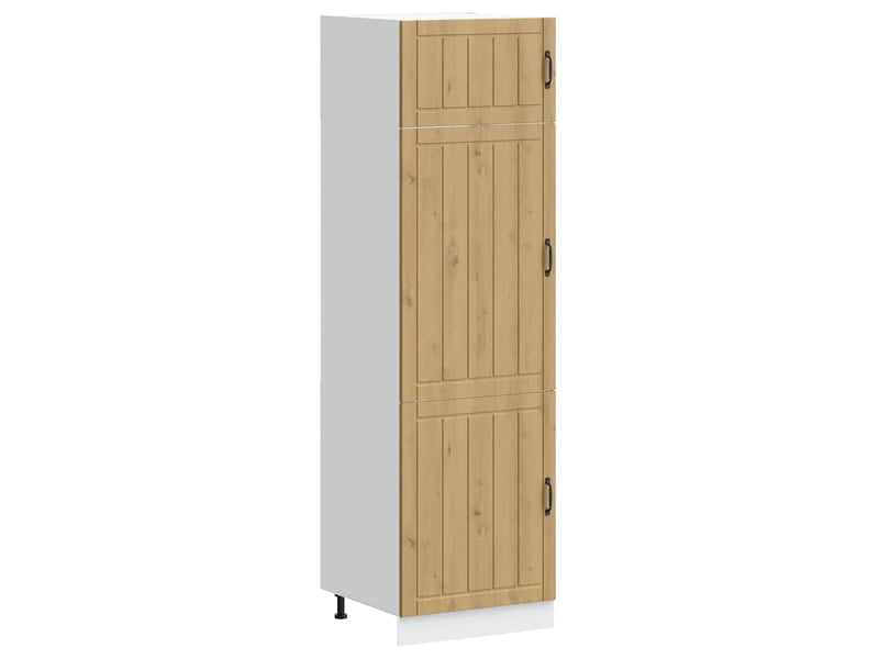 Meuble de rangement, armoire de cuisine lucca chêne artisanal bois d'ingénierie - Conforama B