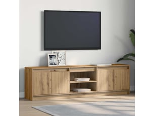Meuble tv coloris marron 180 cm <strong></strong> <strong></strong>