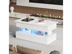 Table basse  coloris blanc <strong></strong> <strong></strong>