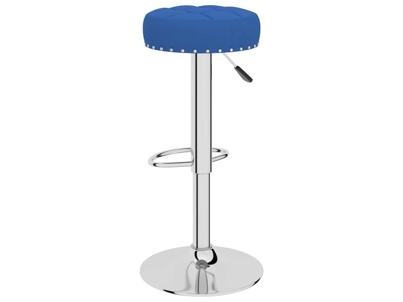  Lot de 2 tabouret de bar, chaise de bar bleu tissu shl44020  - Conforama E